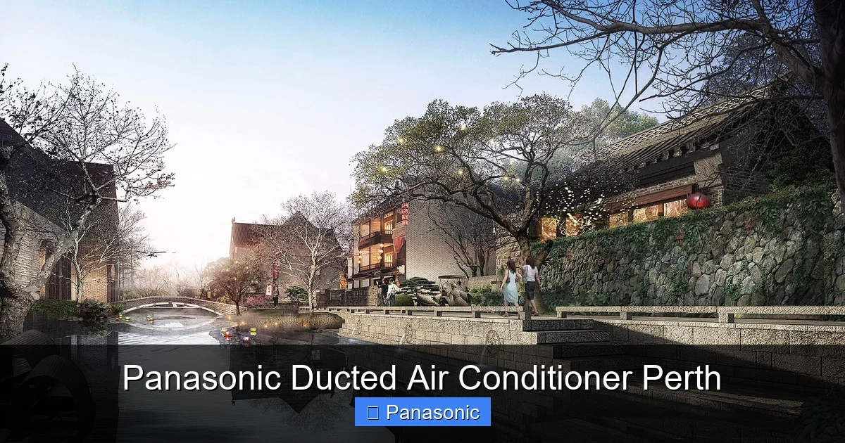 Panasonic Ducted Air Conditioner Perth