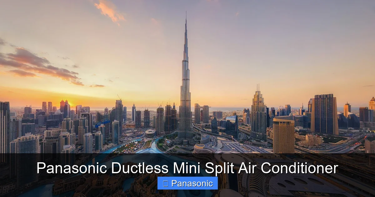 Panasonic Ductless Mini Split Air Conditioner