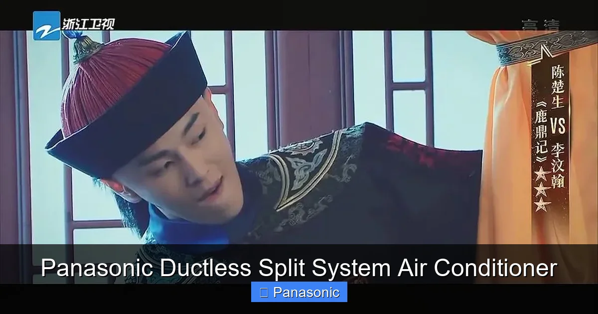 Panasonic Ductless Split System Air Conditioner