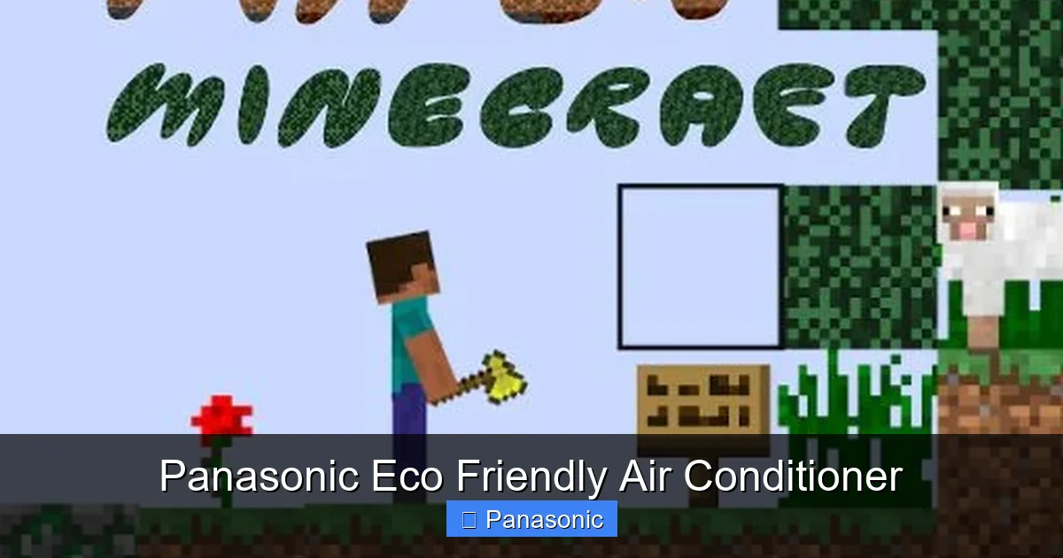 Panasonic Eco Friendly Air Conditioner