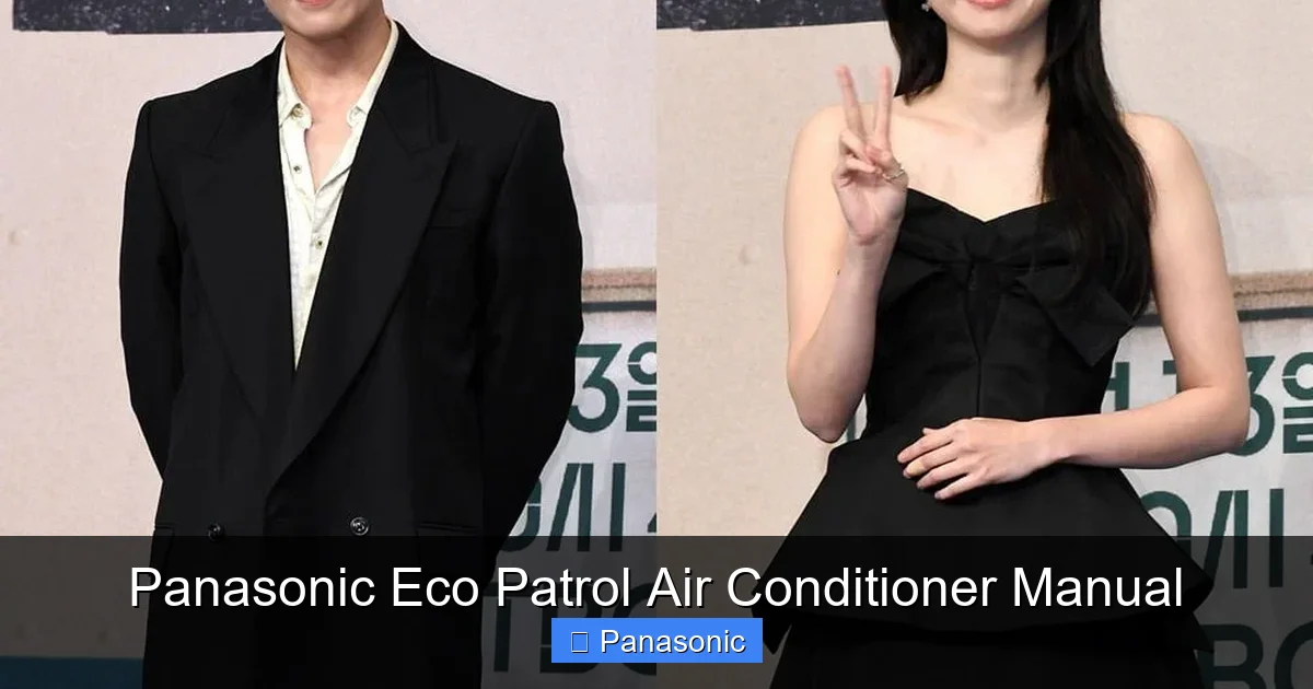Panasonic Eco Patrol Air Conditioner Manual