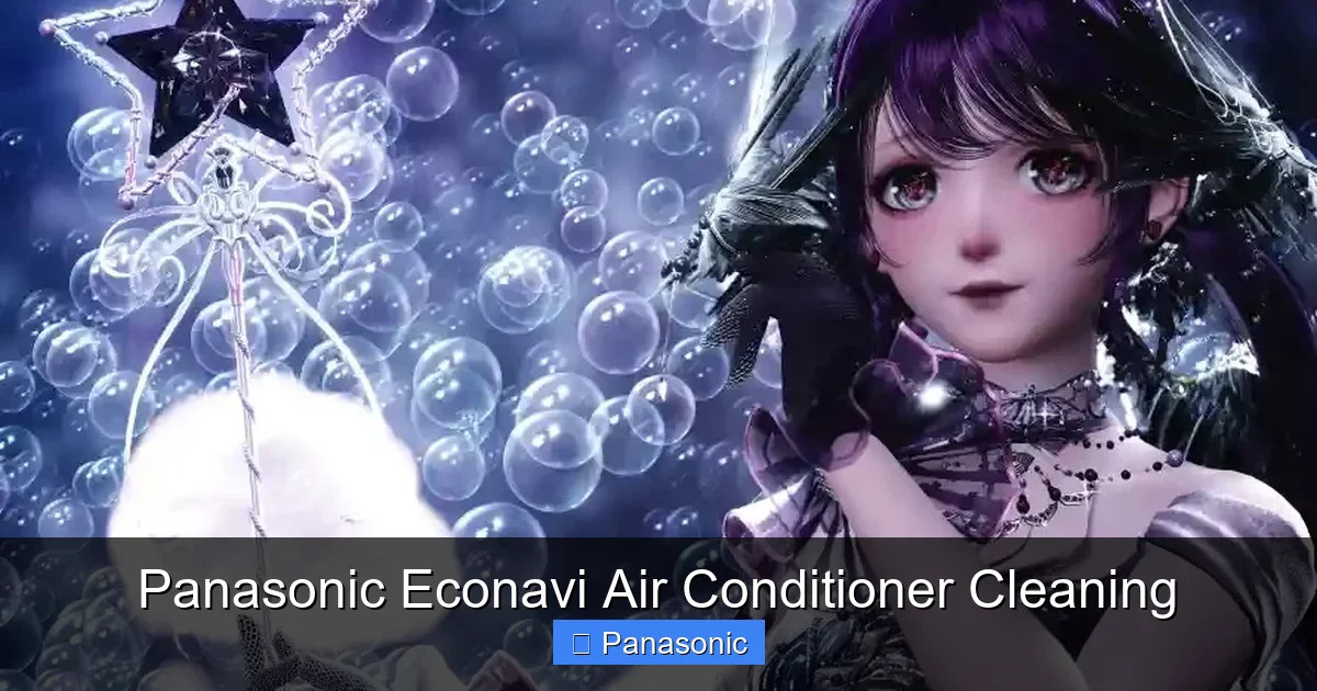 Panasonic Econavi Air Conditioner Cleaning