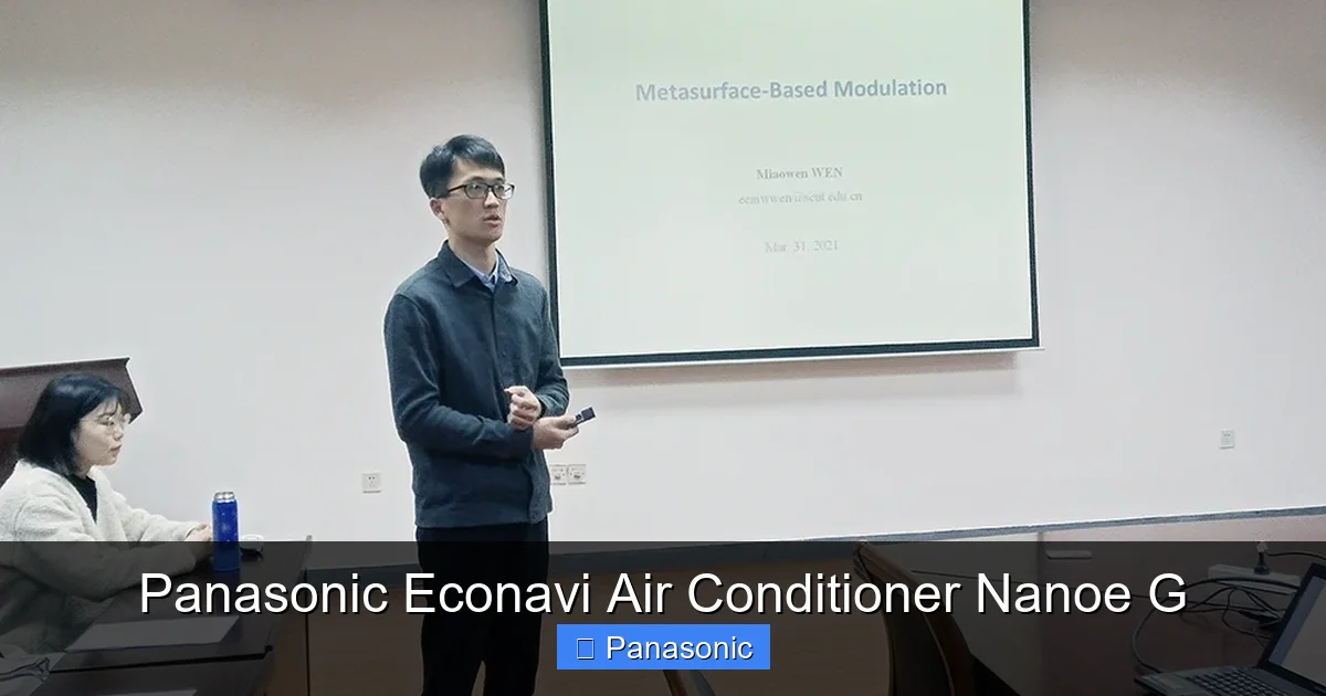 Panasonic Econavi Air Conditioner Nanoe G