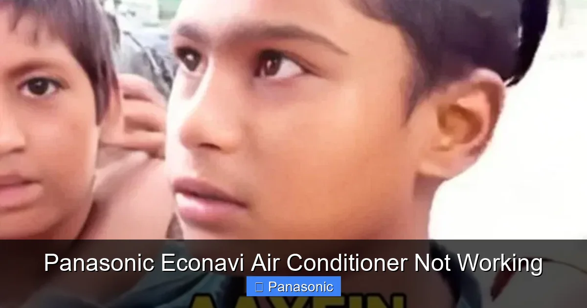 Panasonic Econavi Air Conditioner Not Working