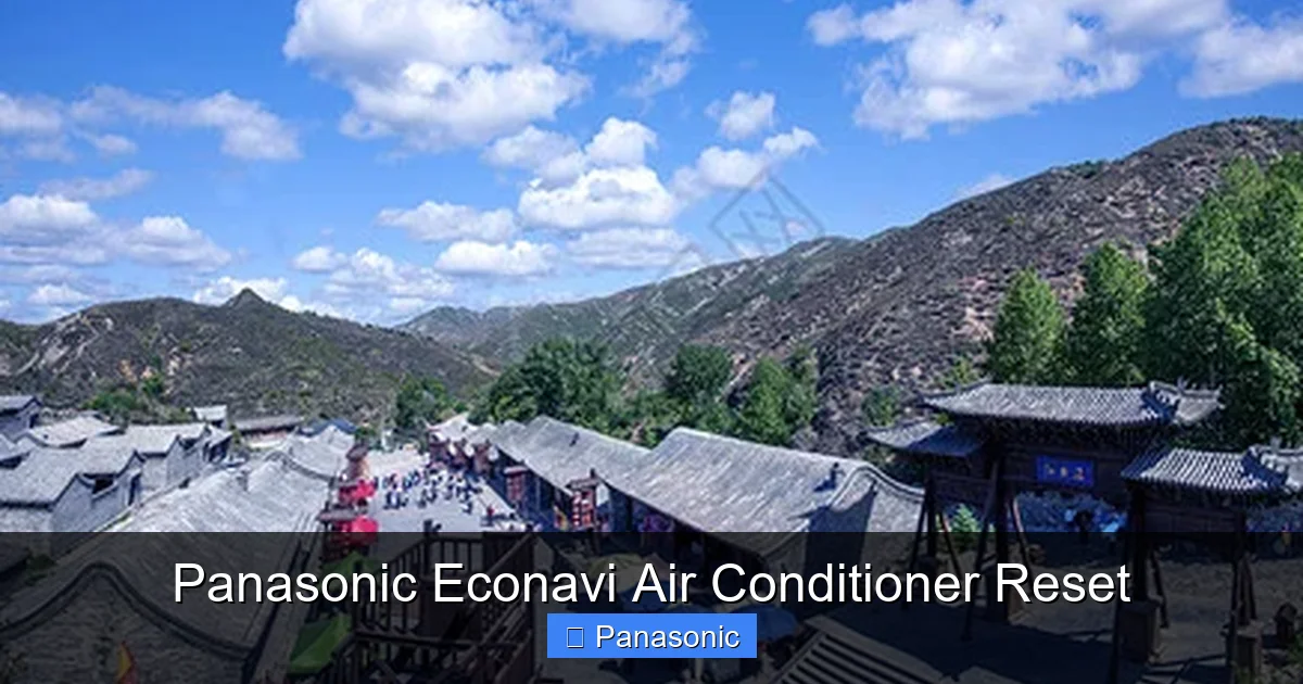Panasonic Econavi Air Conditioner Reset