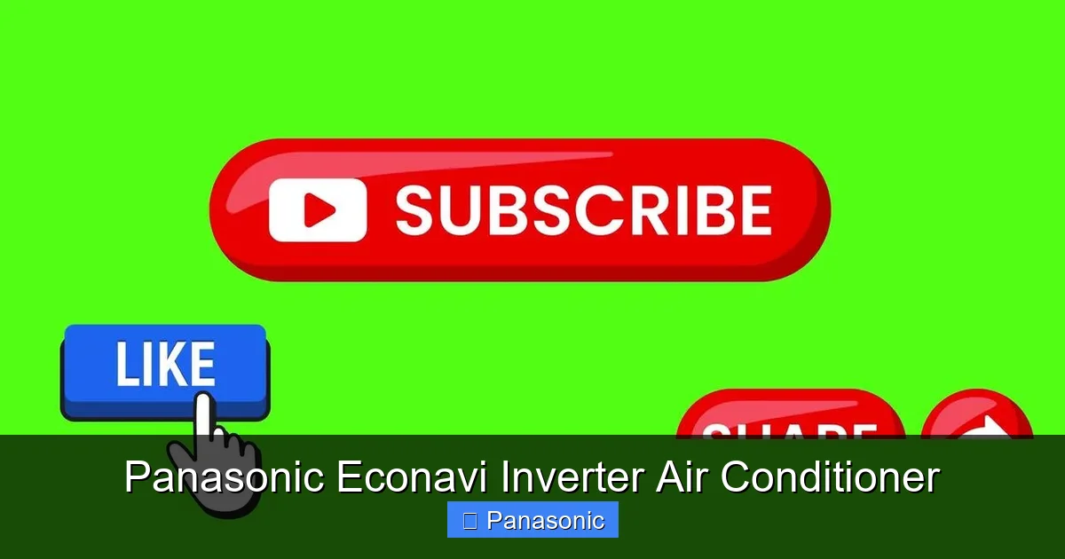 Panasonic Econavi Inverter Air Conditioner