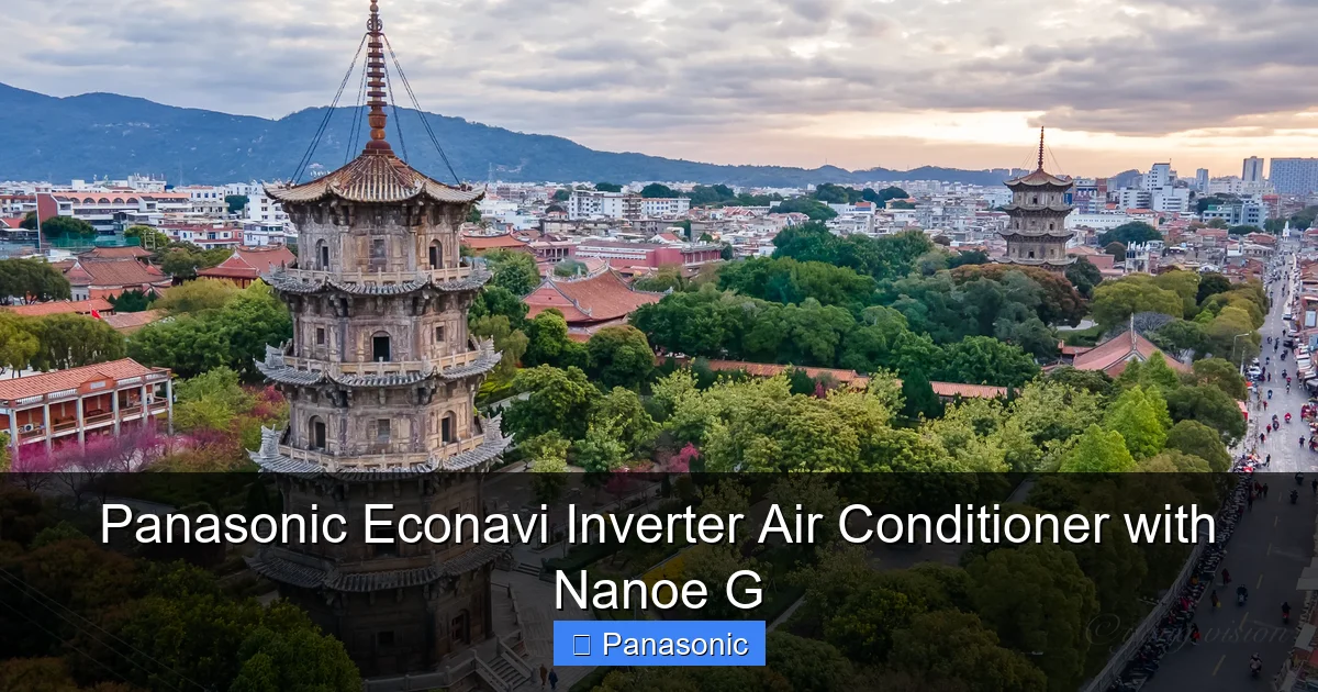 Panasonic Econavi Inverter Air Conditioner with Nanoe G