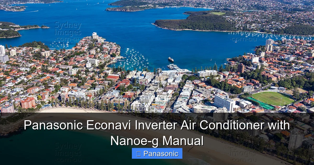 Panasonic Econavi Inverter Air Conditioner with Nanoe-g Manual