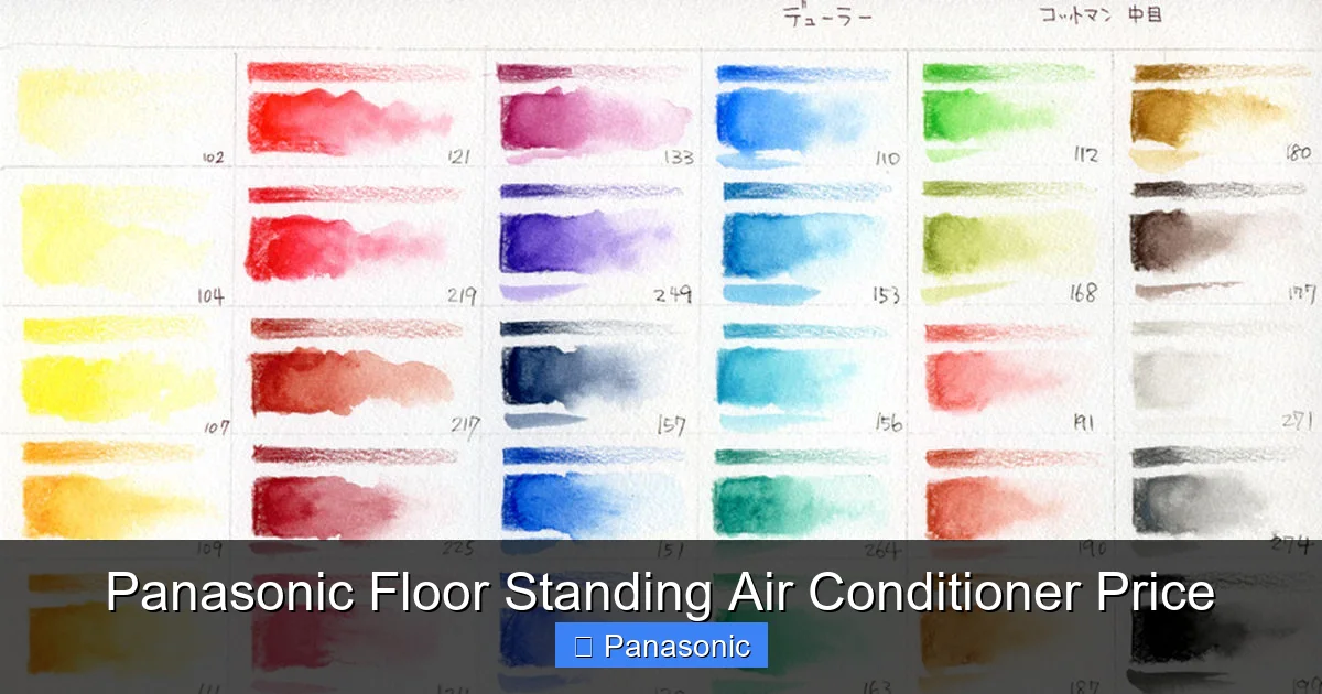 Panasonic Floor Standing Air Conditioner Price