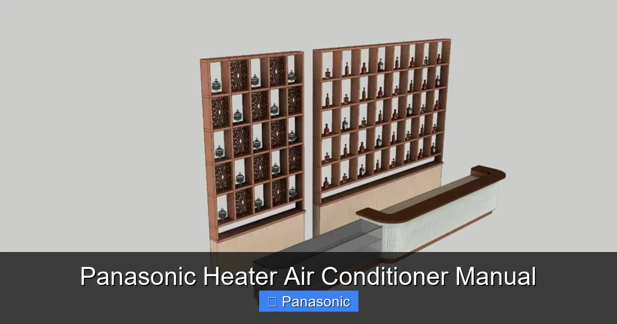 Panasonic Heater Air Conditioner Manual