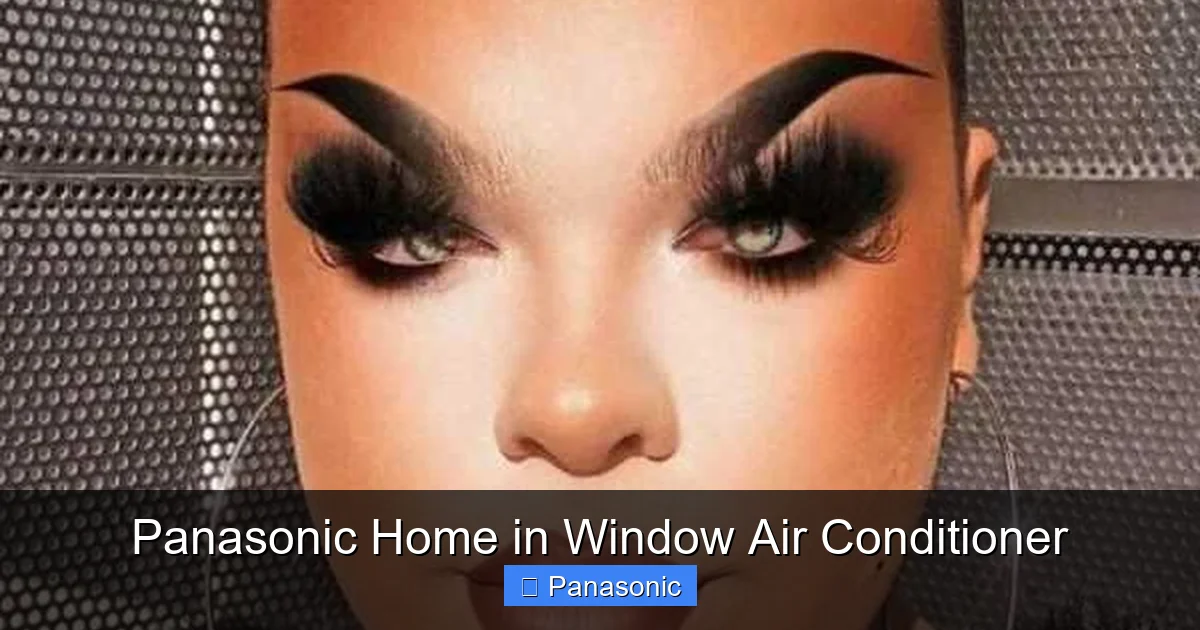 Panasonic Home in Window Air Conditioner
