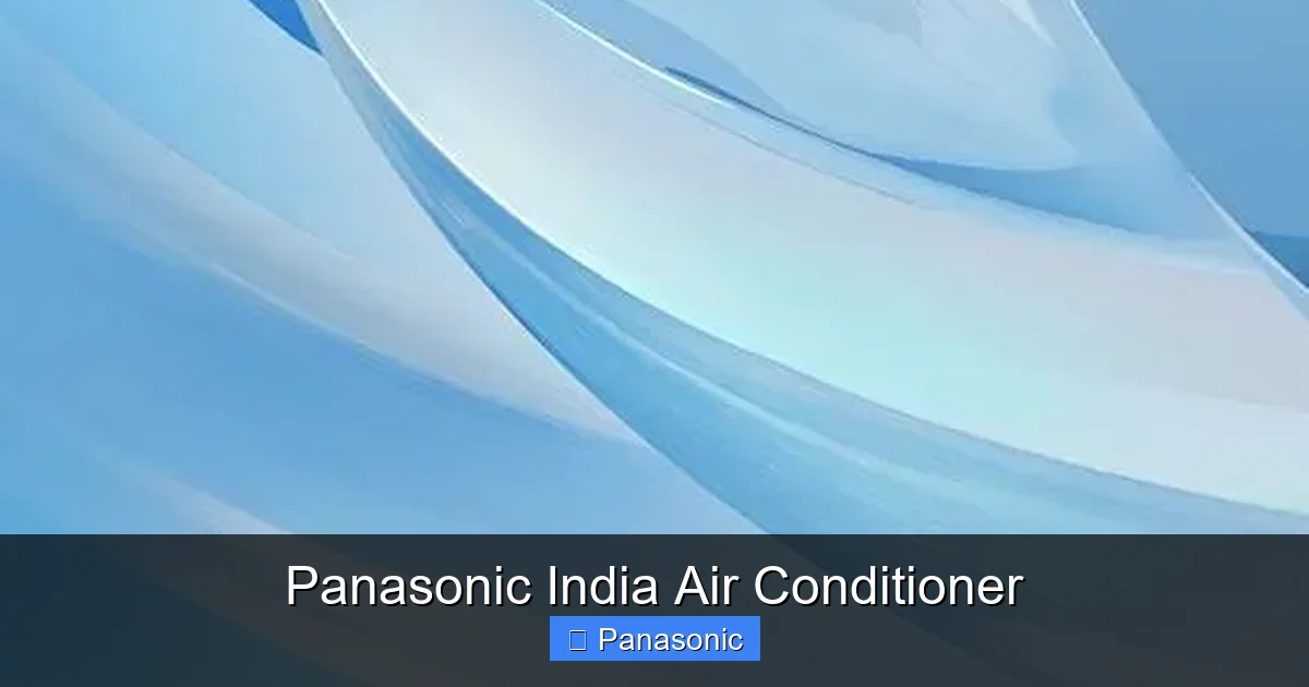 Panasonic India Air Conditioner
