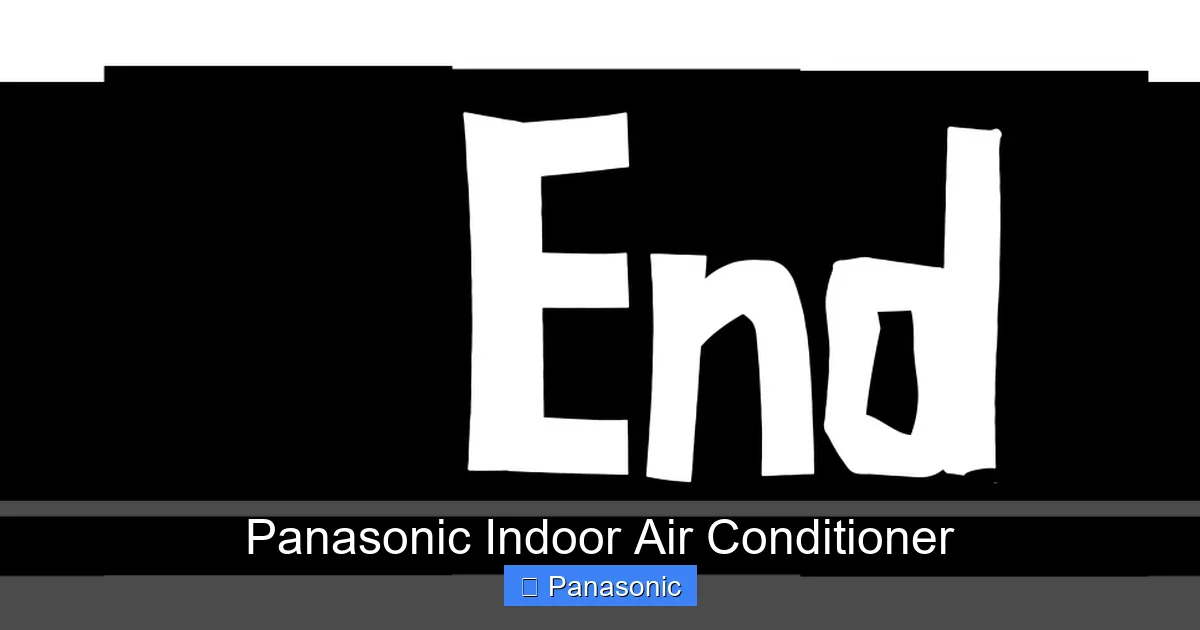 Panasonic Indoor Air Conditioner