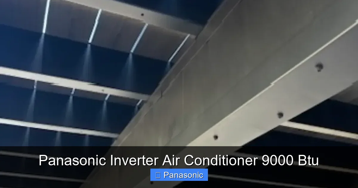 Panasonic Inverter Air Conditioner 9000 Btu