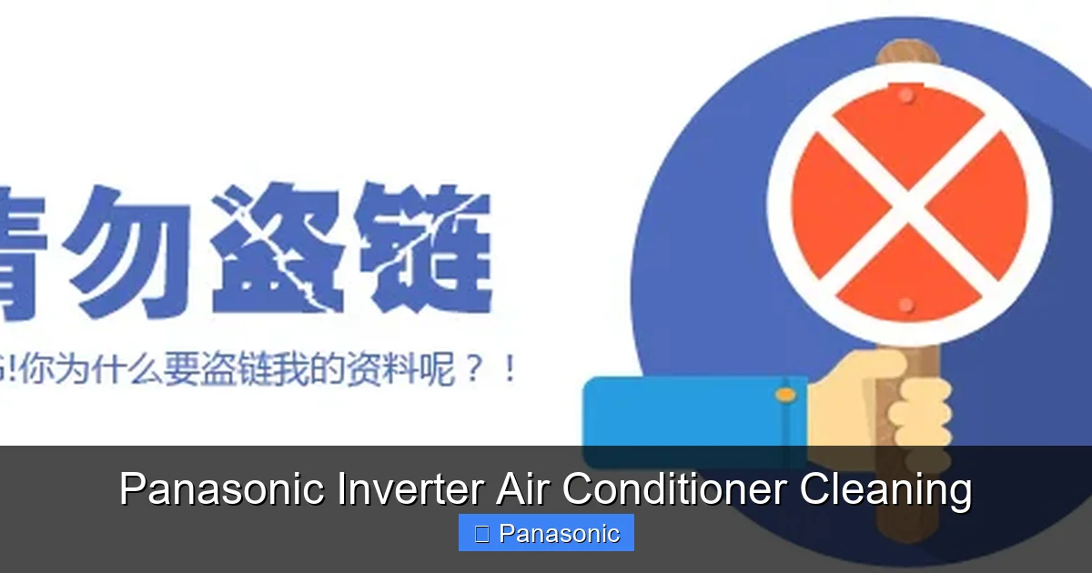 Panasonic Inverter Air Conditioner Cleaning