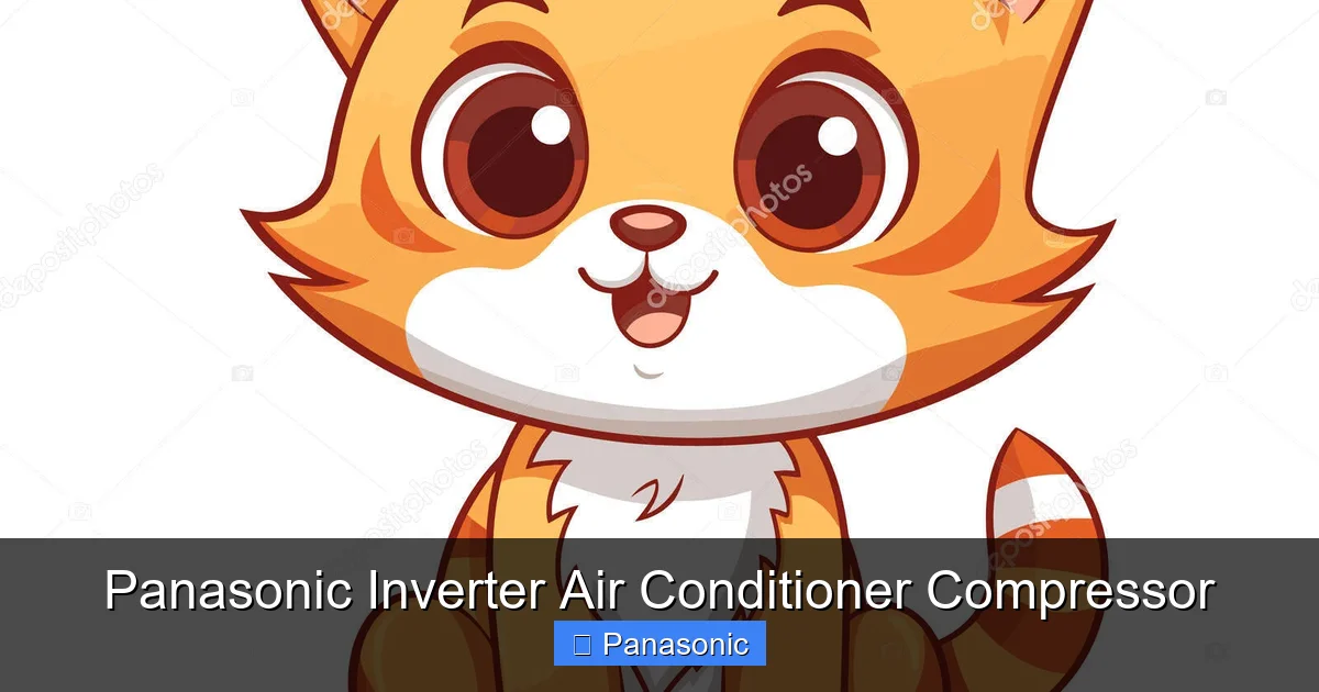 Panasonic Inverter Air Conditioner Compressor