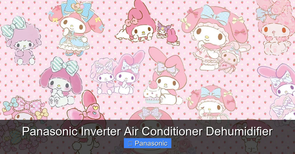 Panasonic Inverter Air Conditioner Dehumidifier