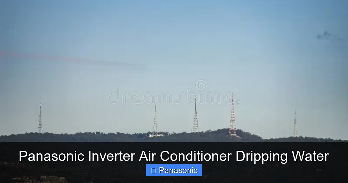 Panasonic Inverter Air Conditioner Dripping Water