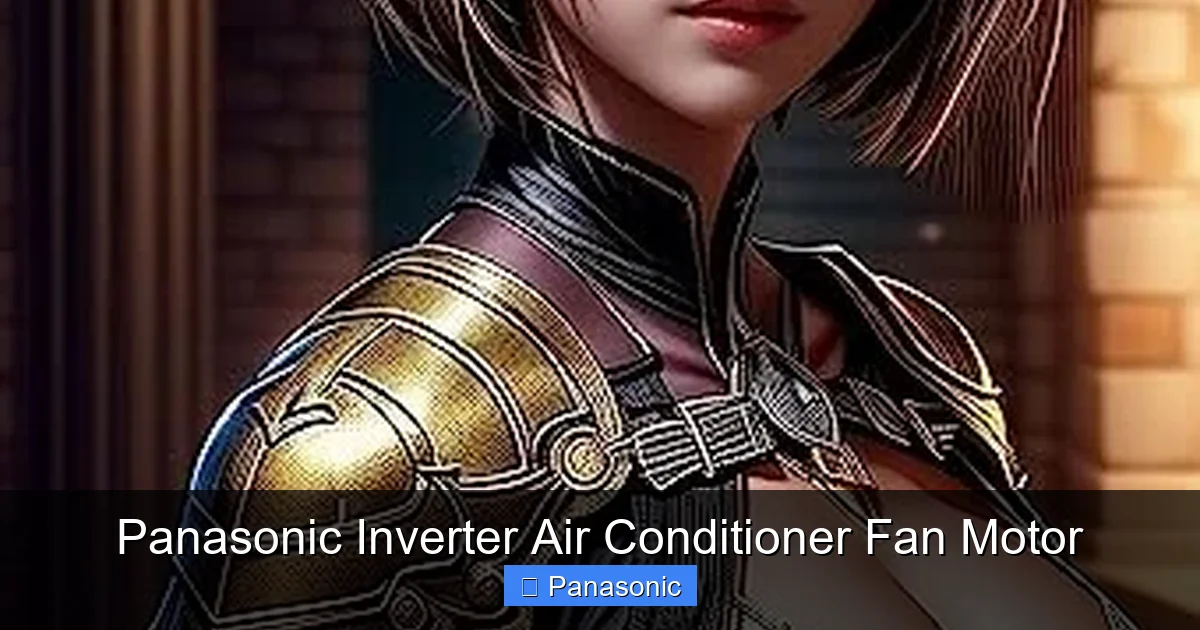 Panasonic Inverter Air Conditioner Fan Motor