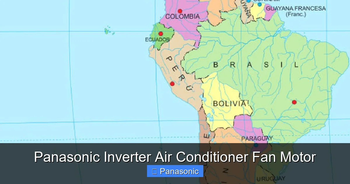 Panasonic Inverter Air Conditioner Fan Motor