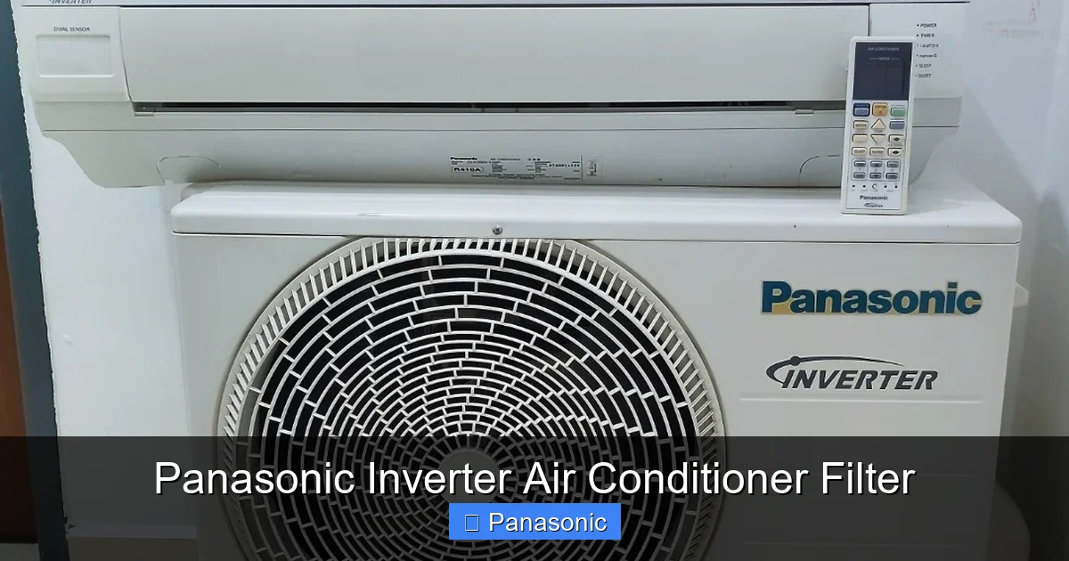 Panasonic Inverter Air Conditioner Filter