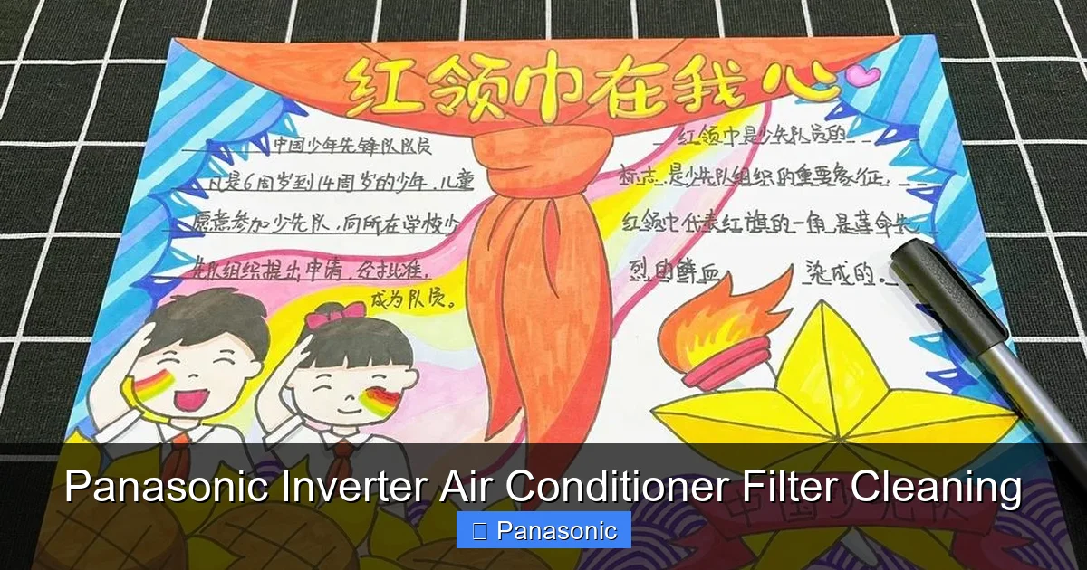 Panasonic Inverter Air Conditioner Filter Cleaning