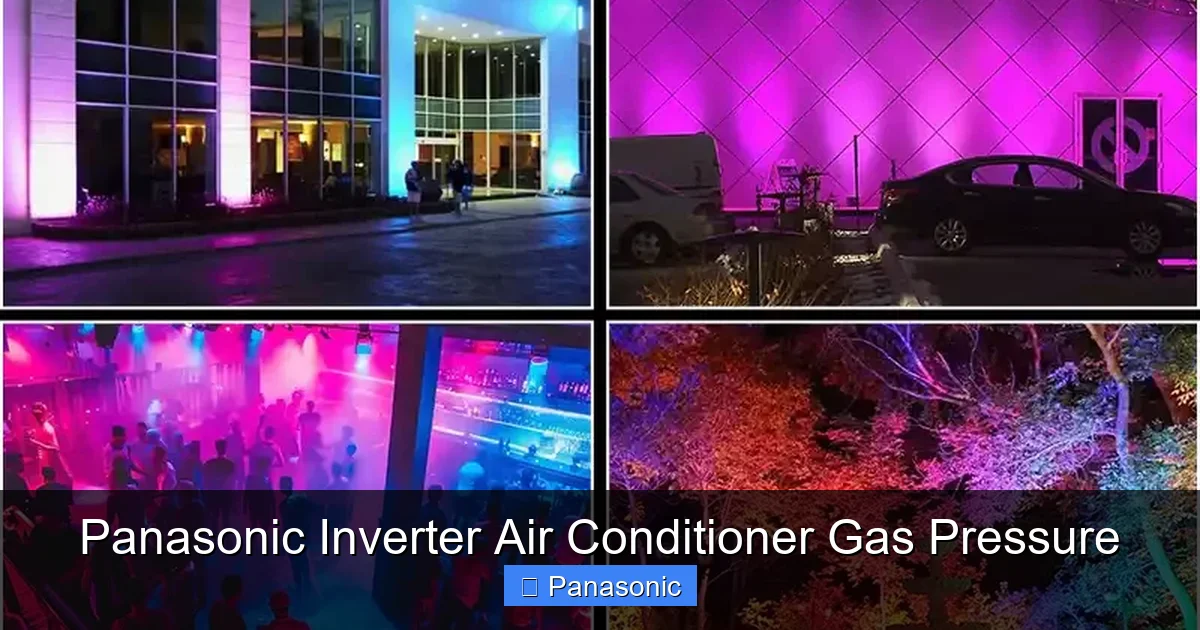 Panasonic Inverter Air Conditioner Gas Pressure