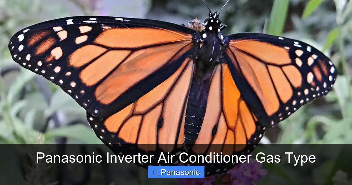 Panasonic Inverter Air Conditioner Gas Type