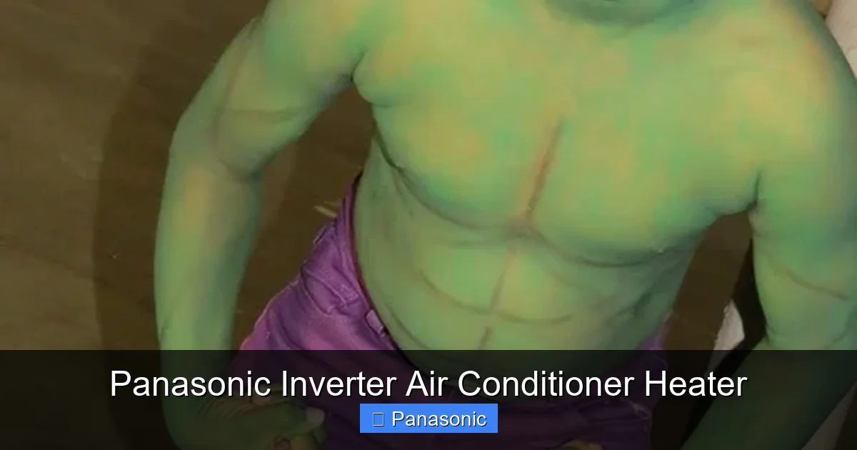 Panasonic Inverter Air Conditioner Heater