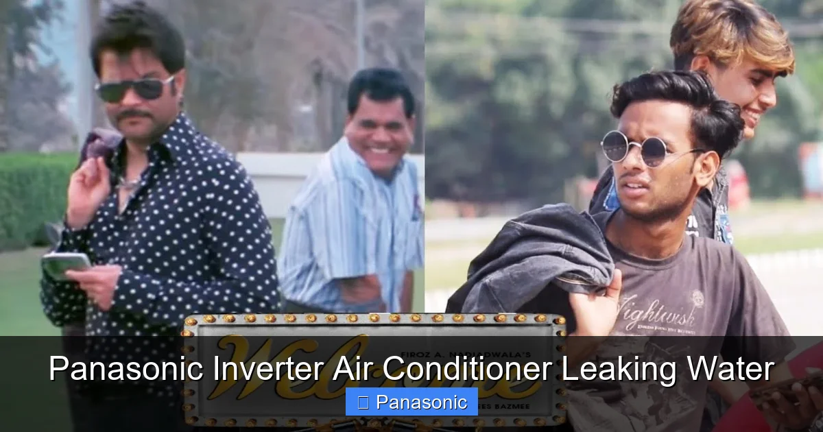 Panasonic Inverter Air Conditioner Leaking Water