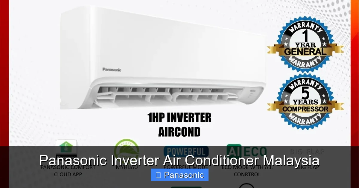 Panasonic Inverter Air Conditioner Malaysia