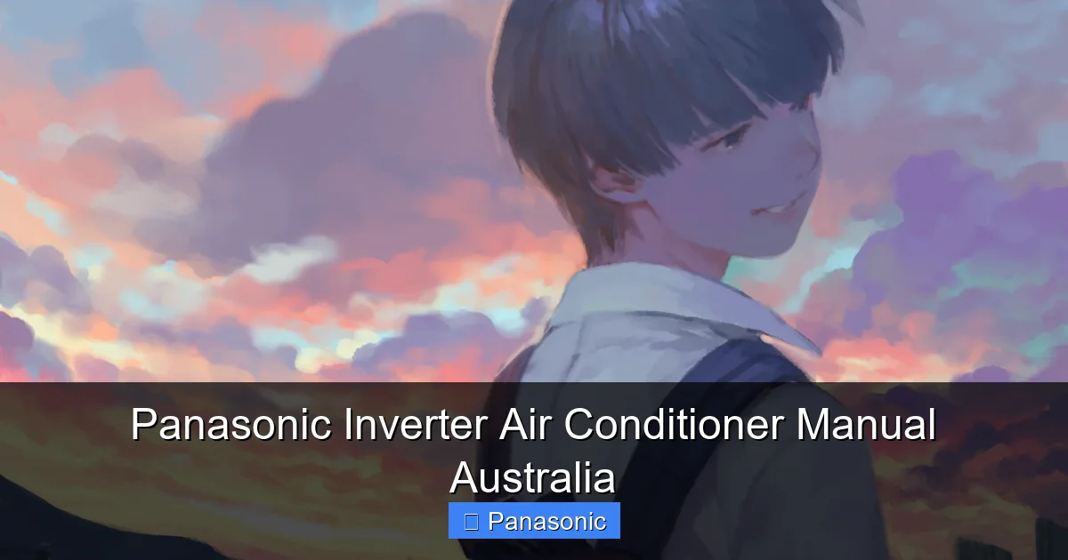 Panasonic Inverter Air Conditioner Manual Australia