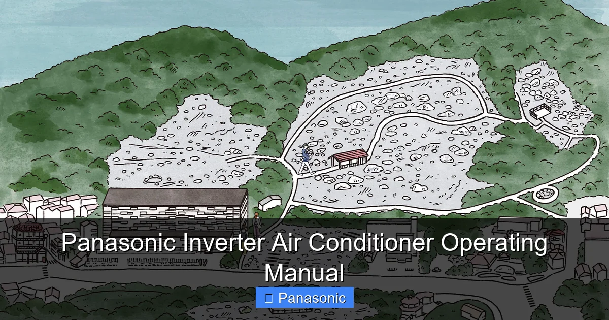 Panasonic Inverter Air Conditioner Operating Manual