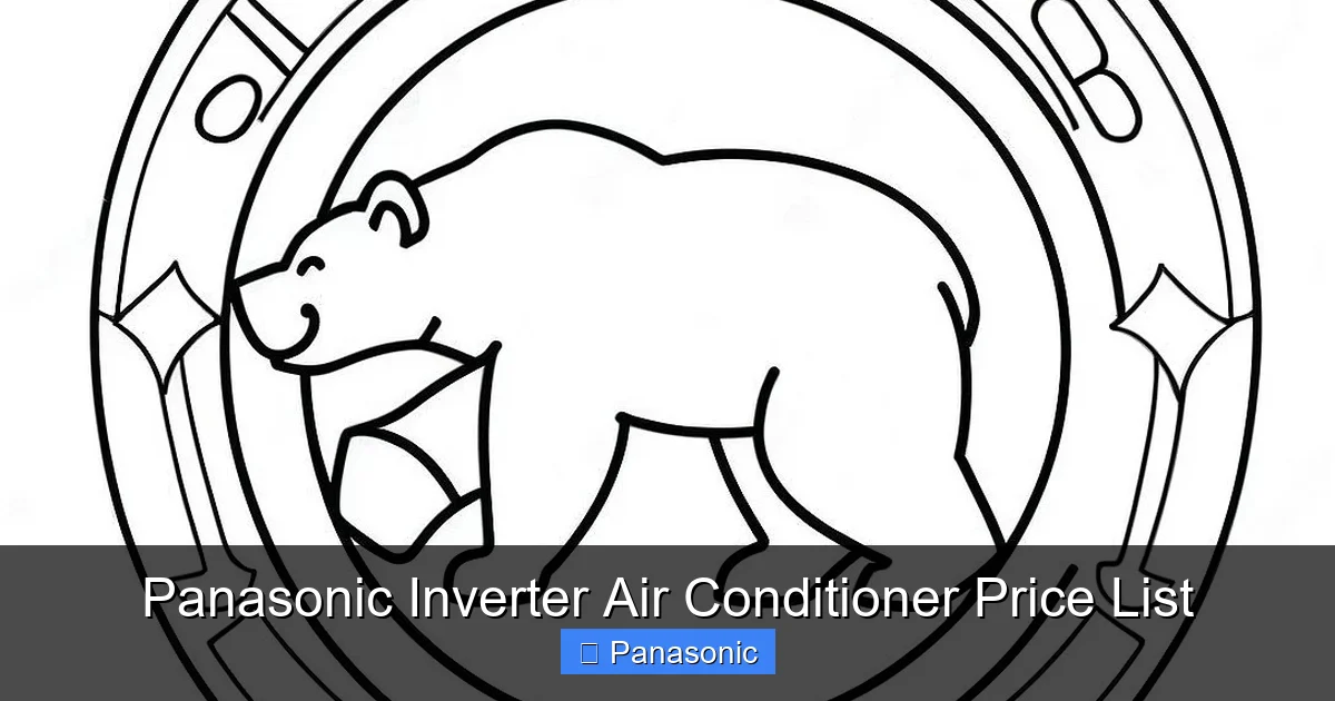 Panasonic Inverter Air Conditioner Price List