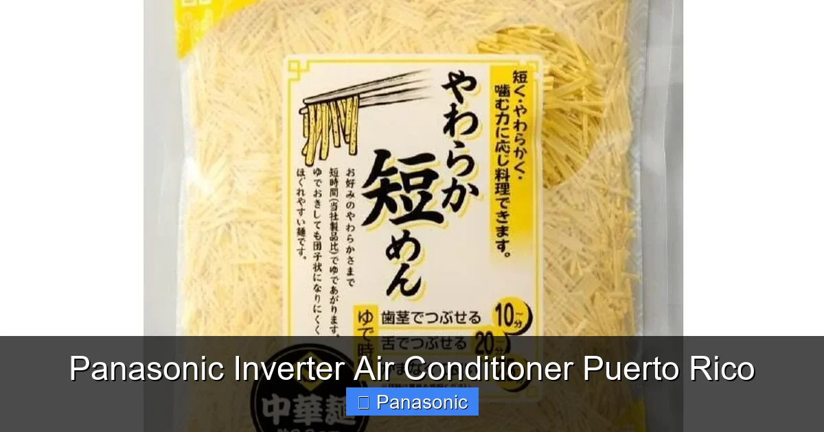 Panasonic Inverter Air Conditioner Puerto Rico