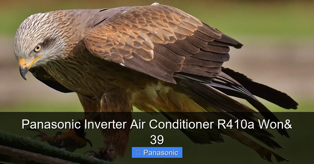 Panasonic Inverter Air Conditioner R410a Won& 39