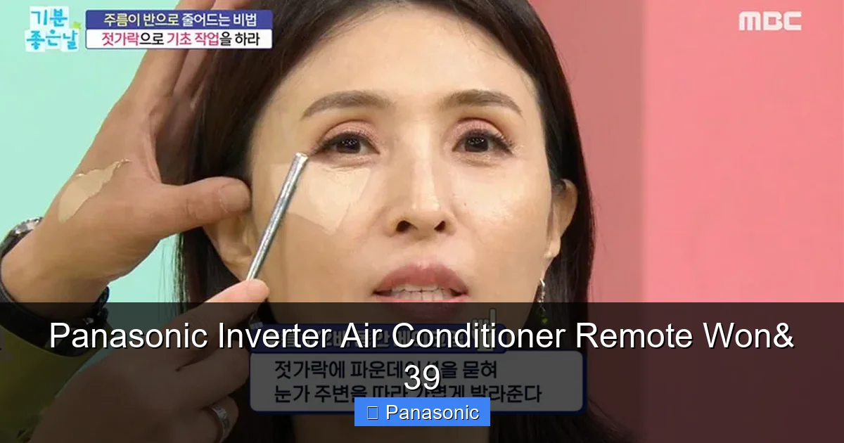 Panasonic Inverter Air Conditioner Remote Won& 39