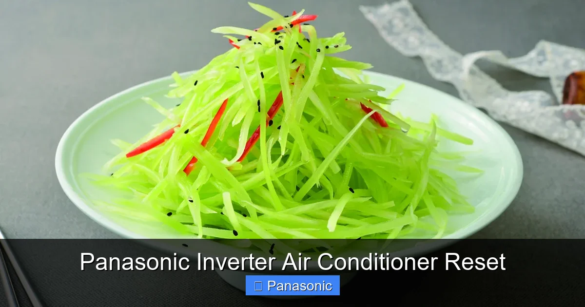 Panasonic Inverter Air Conditioner Reset