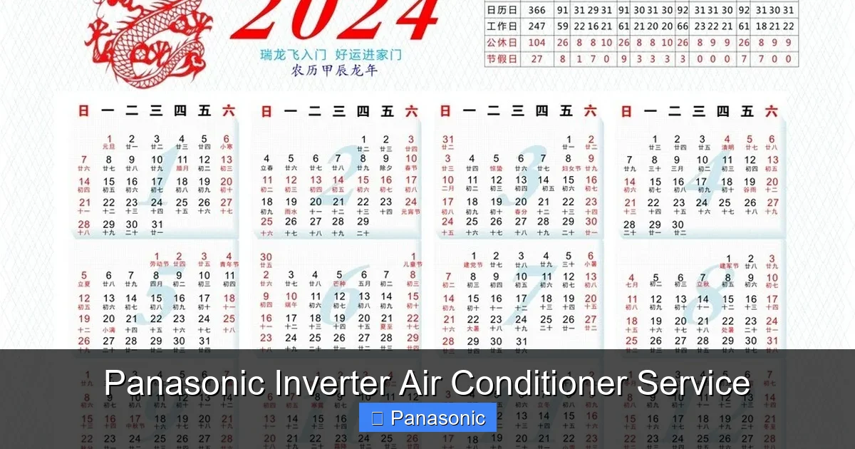 Panasonic Inverter Air Conditioner Service