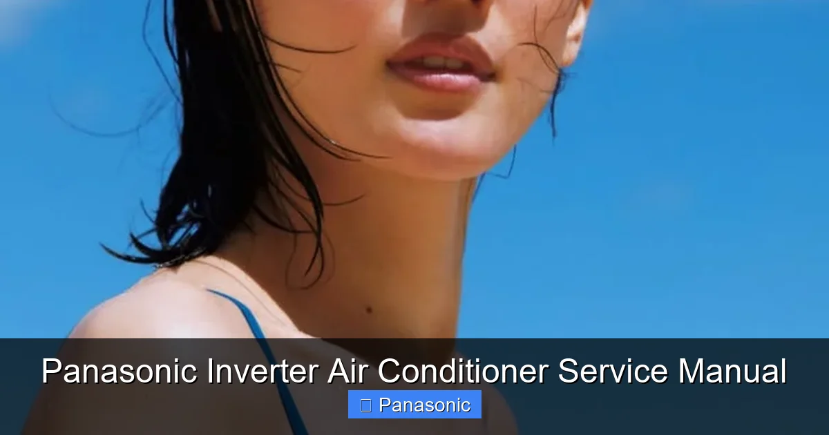 Panasonic Inverter Air Conditioner Service Manual
