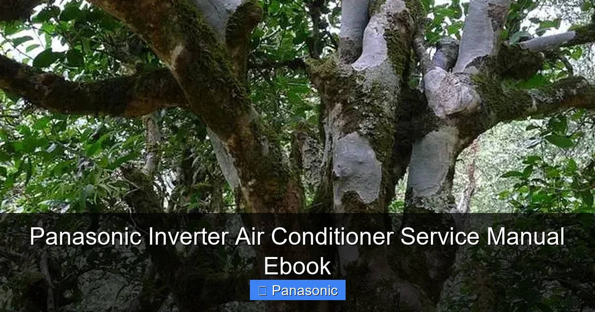 Panasonic Inverter Air Conditioner Service Manual Ebook