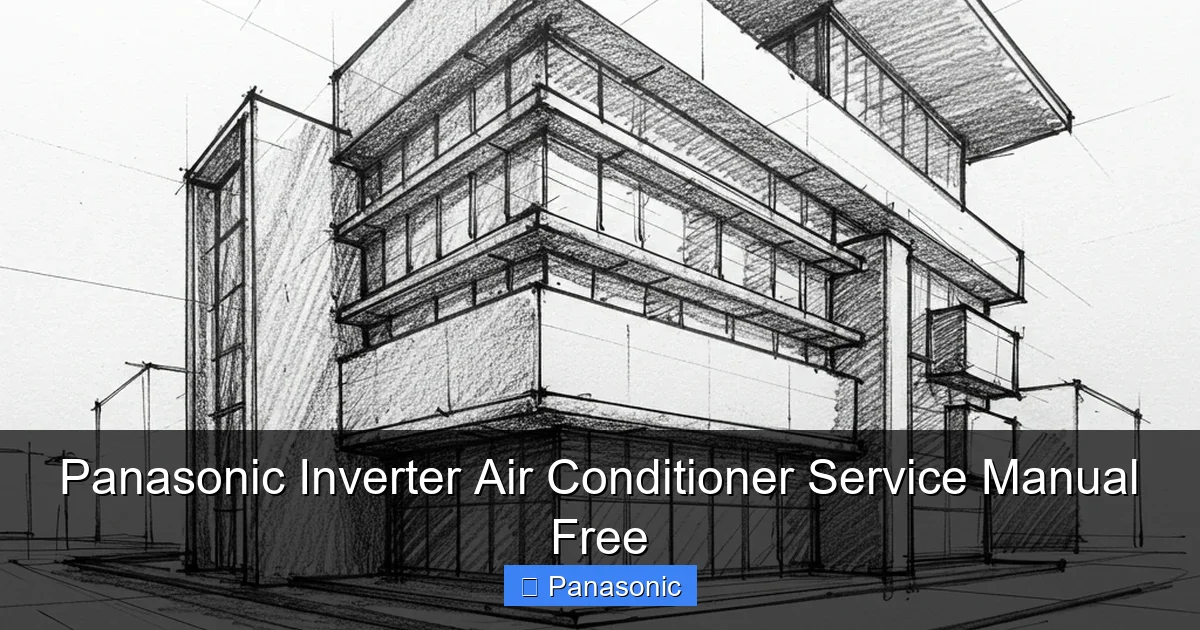 Panasonic Inverter Air Conditioner Service Manual Free