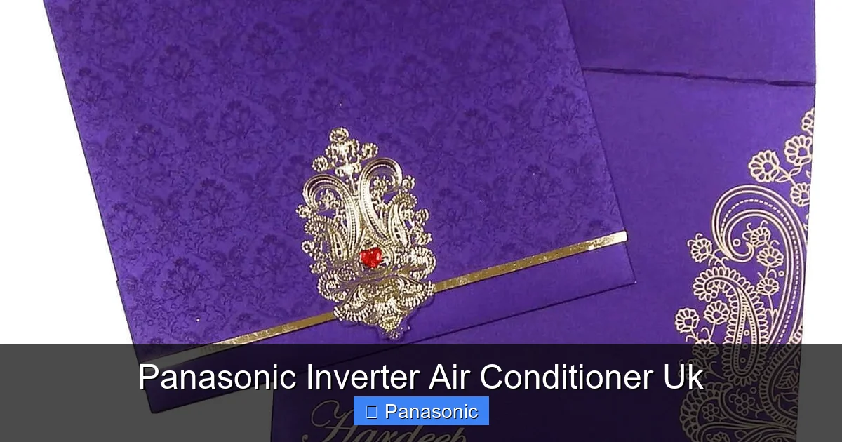 Panasonic Inverter Air Conditioner Uk
