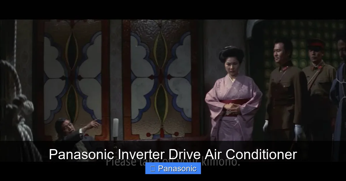 Panasonic Inverter Drive Air Conditioner