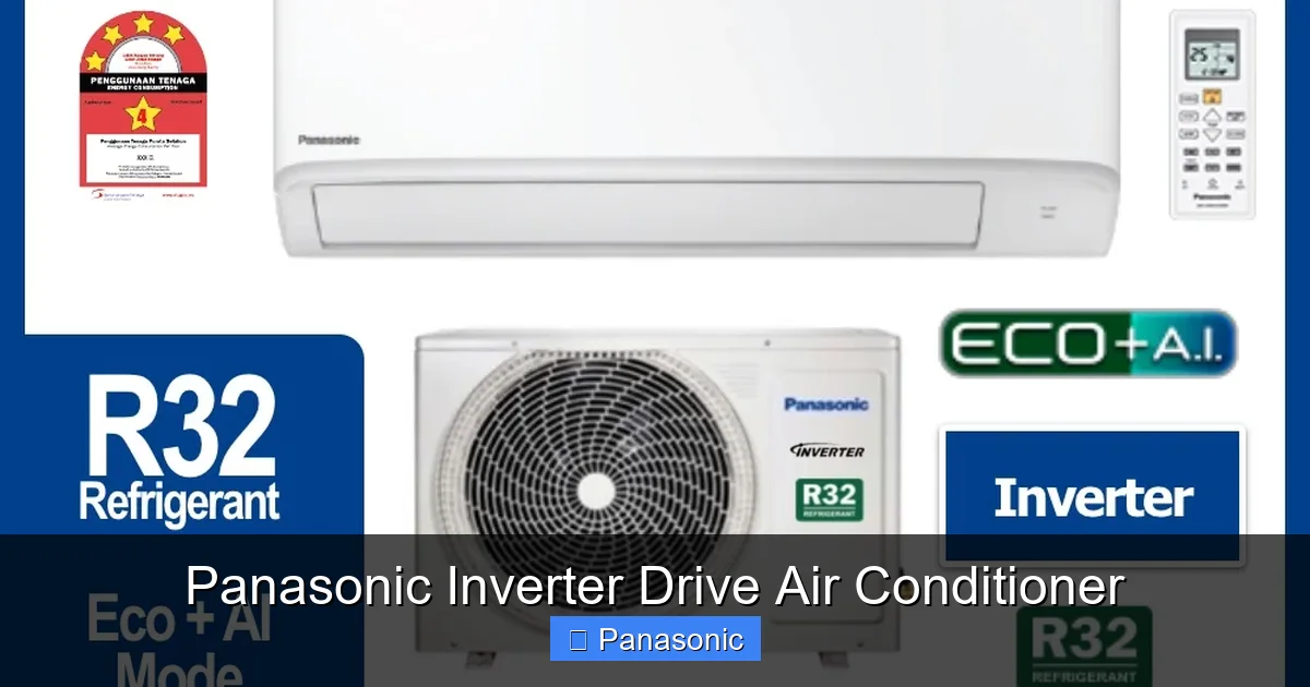 Panasonic Inverter Drive Air Conditioner