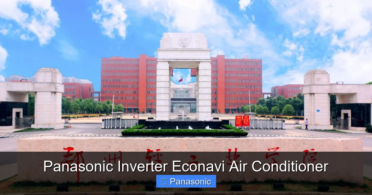 Panasonic Inverter Econavi Air Conditioner