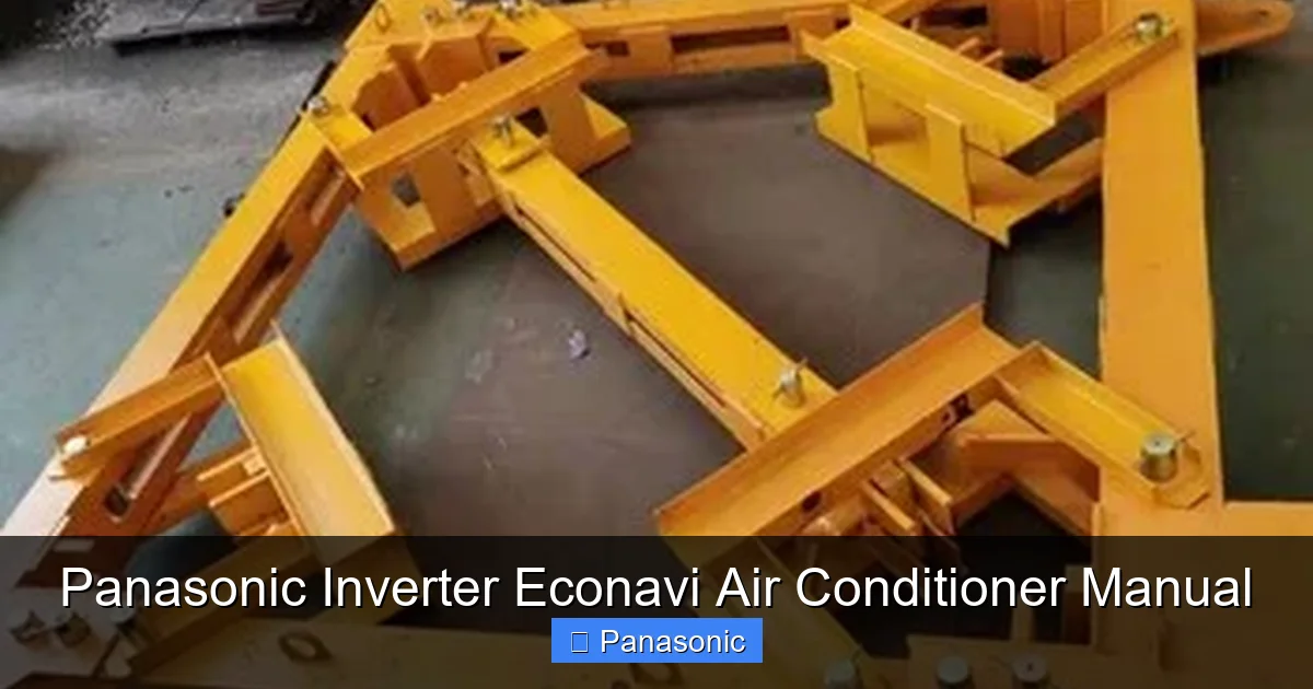 Panasonic Inverter Econavi Air Conditioner Manual