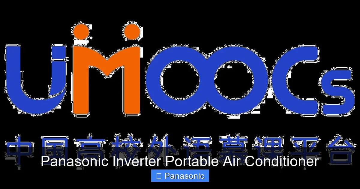 Panasonic Inverter Portable Air Conditioner