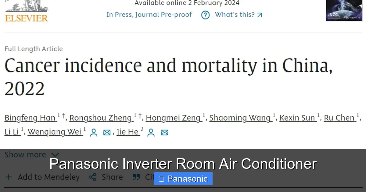 Panasonic Inverter Room Air Conditioner
