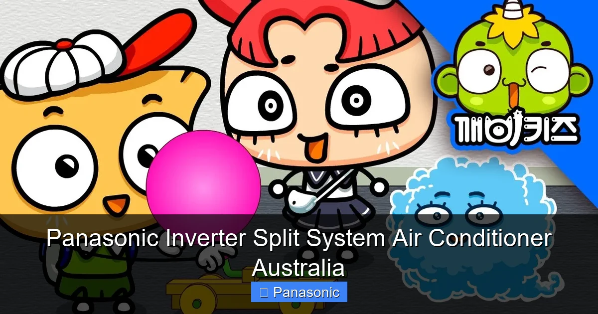 Panasonic Inverter Split System Air Conditioner Australia